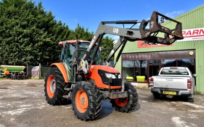 2012 Kubota M8540 with MX Chilton Loader